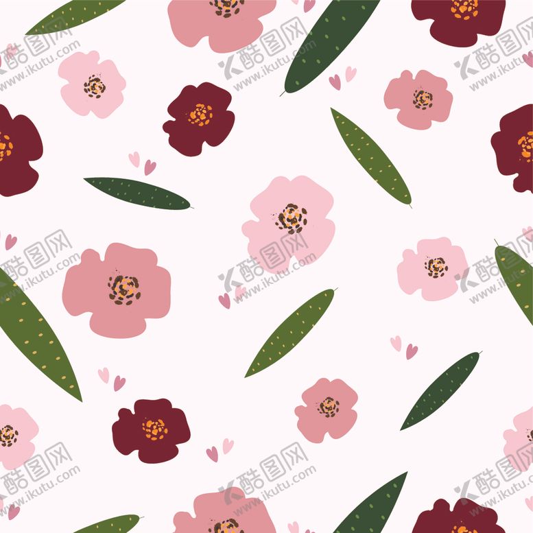 编号：74311309261058174962【酷图网】源文件下载-淡彩印花图案