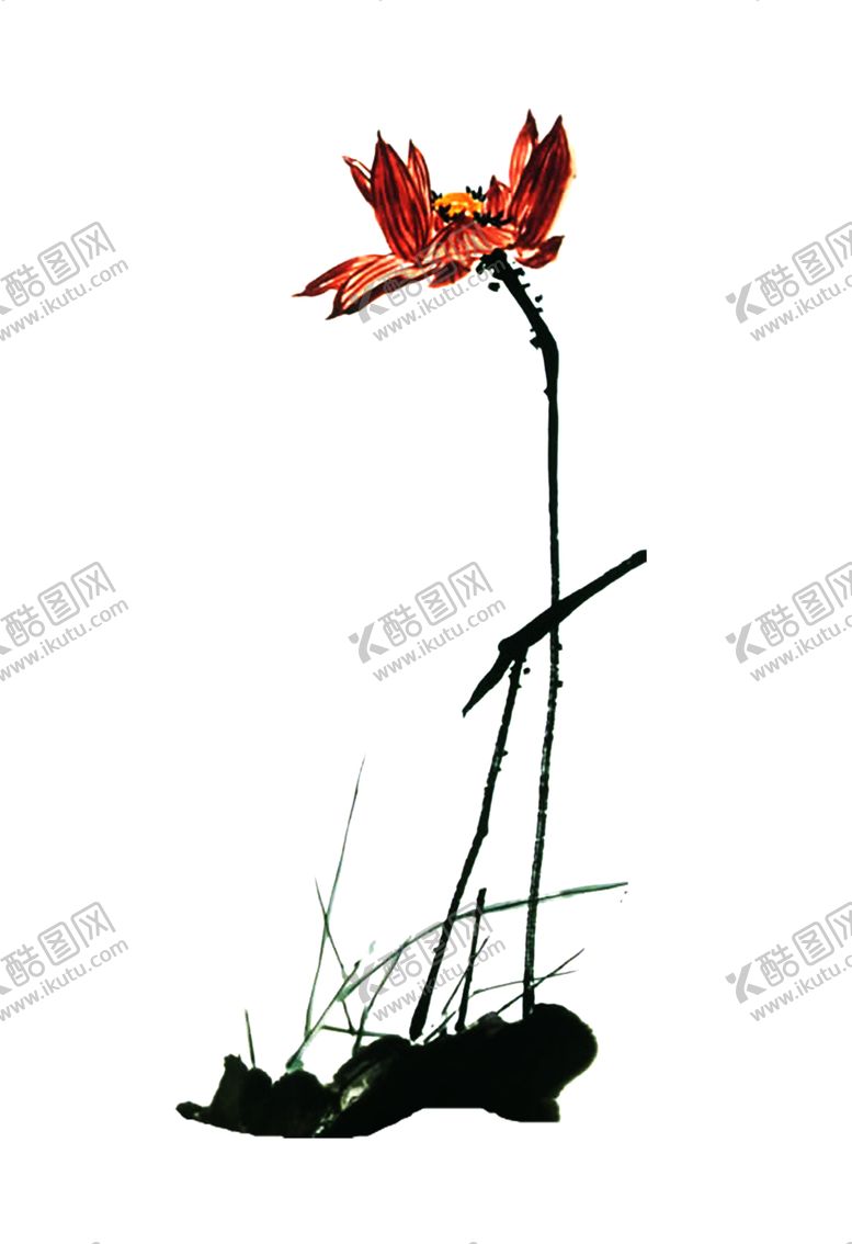 编号：65136706190456463278【酷图网】源文件下载-水墨荷花粉色荷花荷花意境