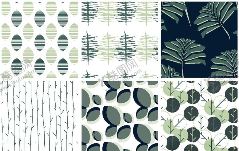 编号：14502610081139536486【酷图网】源文件下载-植物印花