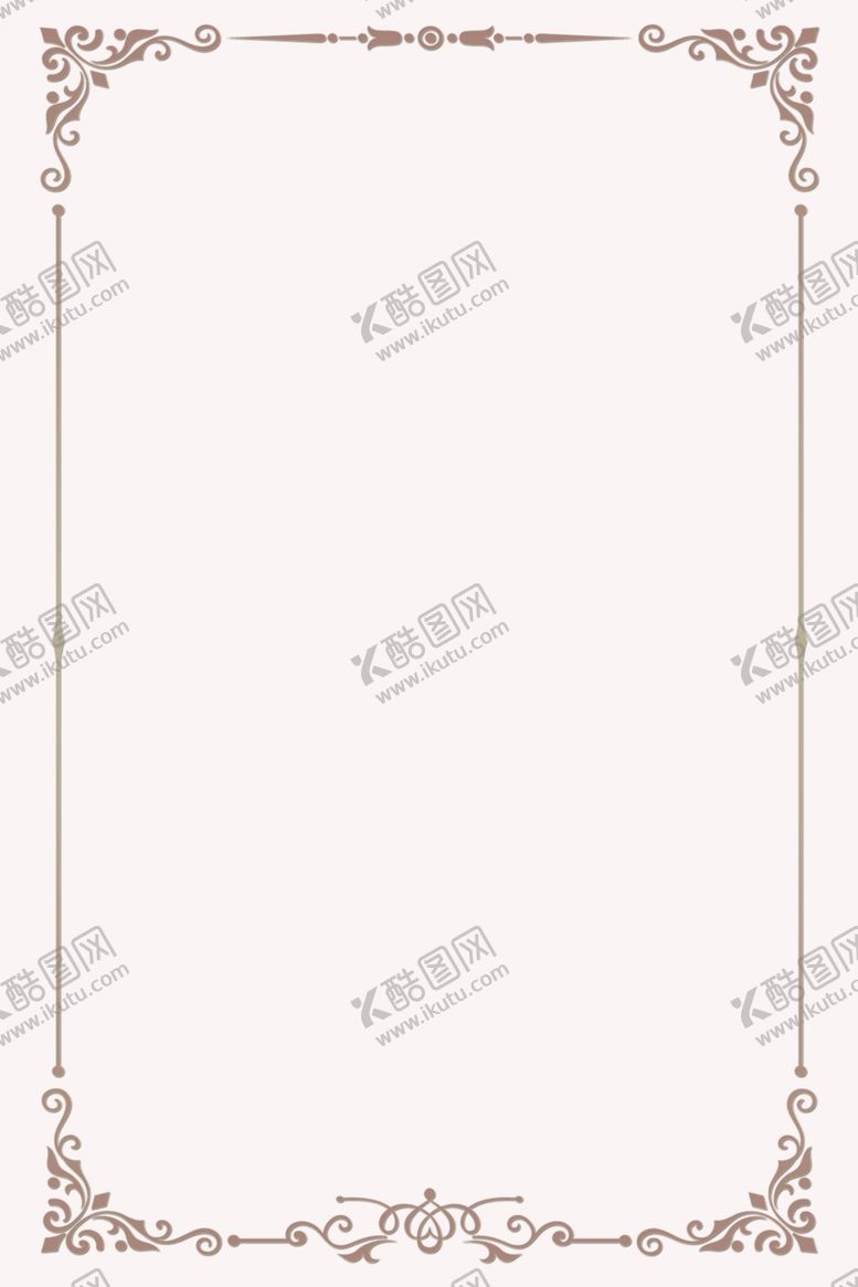 编号：94152104111048441096【酷图网】源文件下载-欧式花纹边框