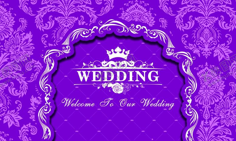 编号：38520009262332053618【酷图网】源文件下载-婚礼迎宾背景