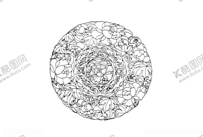 编号：34164510090446018757【酷图网】源文件下载-中国古典花纹
