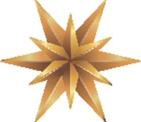 金色五星