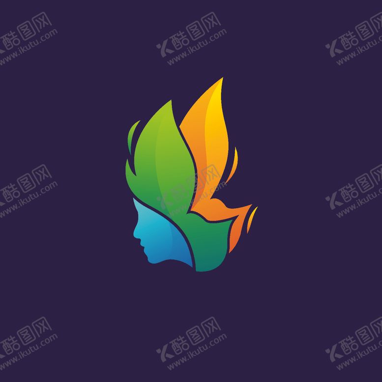 编号：34683506271903102952【酷图网】源文件下载-蝴蝶logo