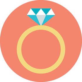 求婚钻戒图标