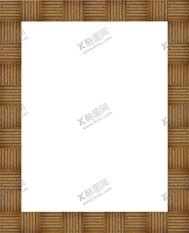 编号：55246207022111326967【酷图网】源文件下载-复古木纹相框