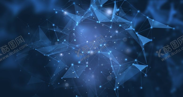 编号：80058710101300206691【酷图网】源文件下载-蓝色科技背景