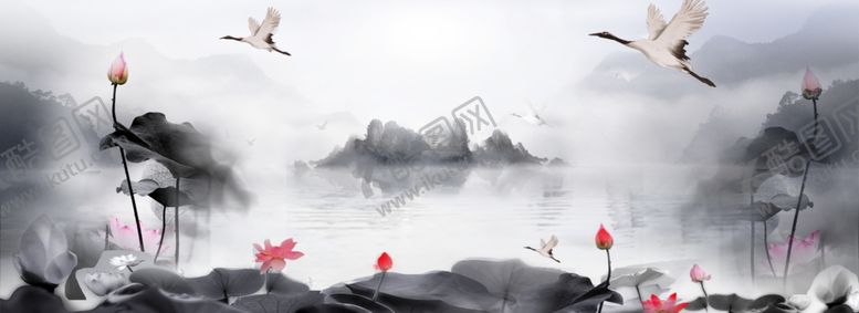 编号：48403406171535257852【酷图网】源文件下载-水墨山水