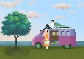 情人节插画