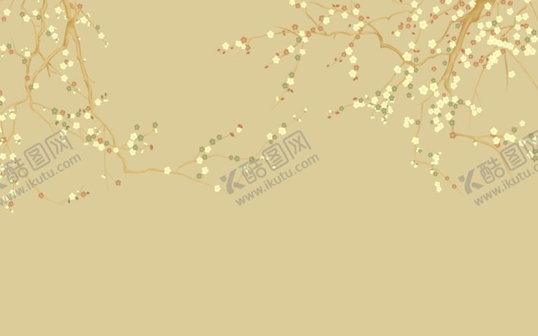 编号：95029405081623072645【酷图网】源文件下载-工笔花鸟背景墙装饰画