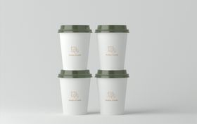杯子样机高端品质简约