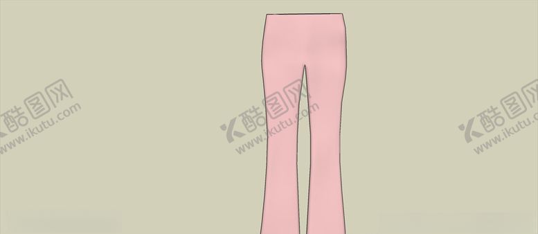 编号：34811010171426339809【酷图网】源文件下载-女裤模型