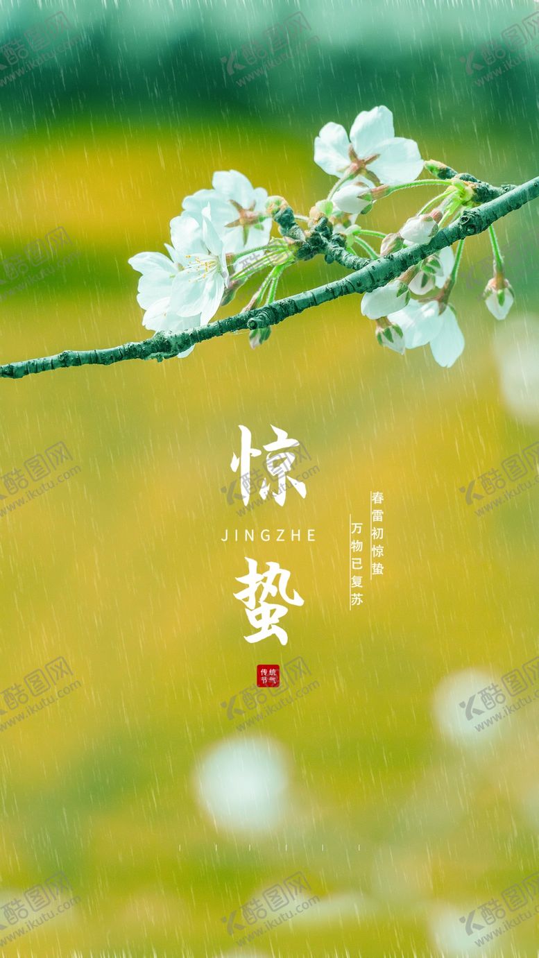 编号：58279409151427282158【酷图网】源文件下载-惊蛰海报  