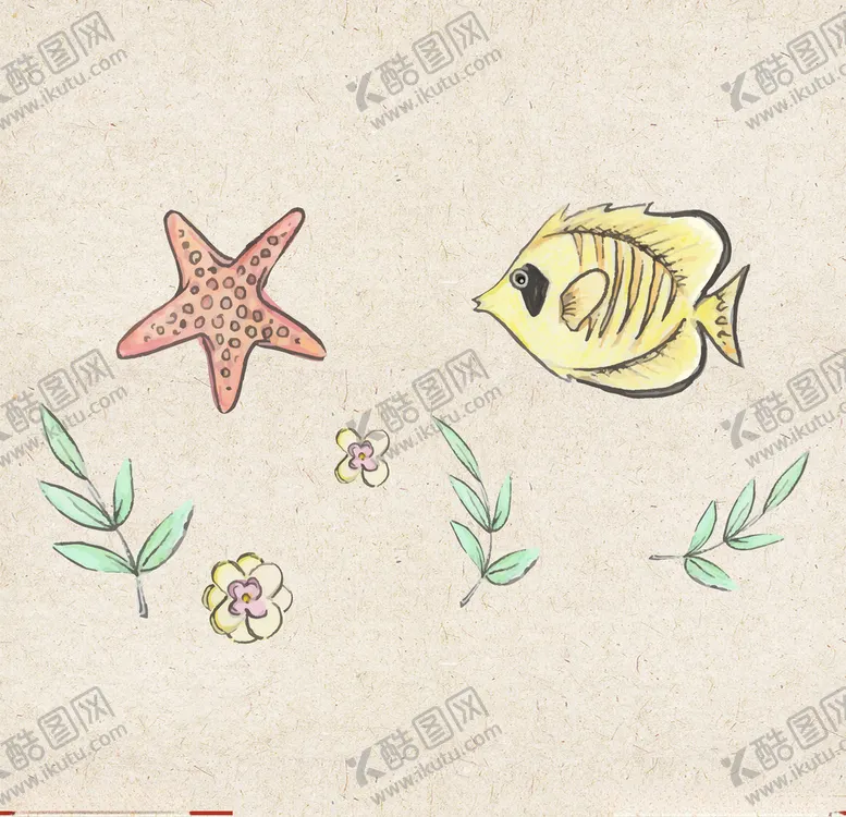 编号：32019306241212448596【酷图网】源文件下载-矢量动物矢量植物插画手绘