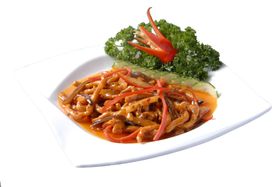 鱼香肉丝高清菜谱用图美食炒菜美食素材