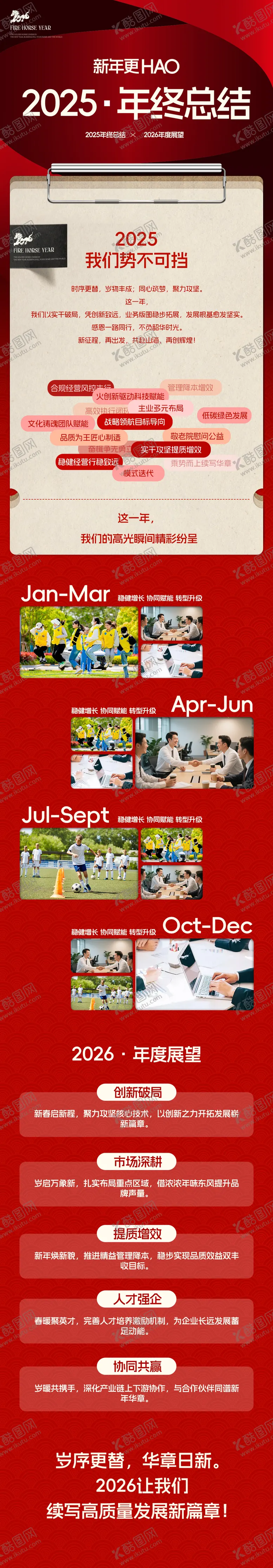 编号：26402001141257503038【酷图网】源文件下载-商业年终总结长图