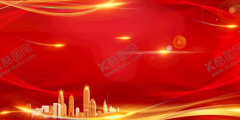 编号：10386510080412541637【酷图网】源文件下载-红色背景