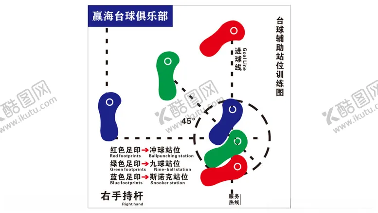 编号：28478702172046125133【酷图网】源文件下载-台球辅助站位宣传图