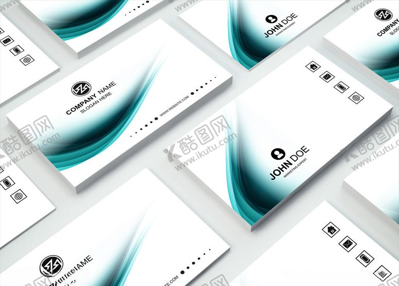 编号：98464710082301357802【酷图网】源文件下载-矢量名片模板