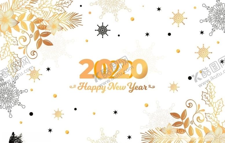 编号：59857210032222558458【酷图网】源文件下载-雪花圣诞精致背景2020