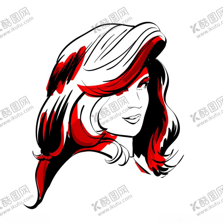 编号：90274103072325148885【酷图网】源文件下载-女人头像