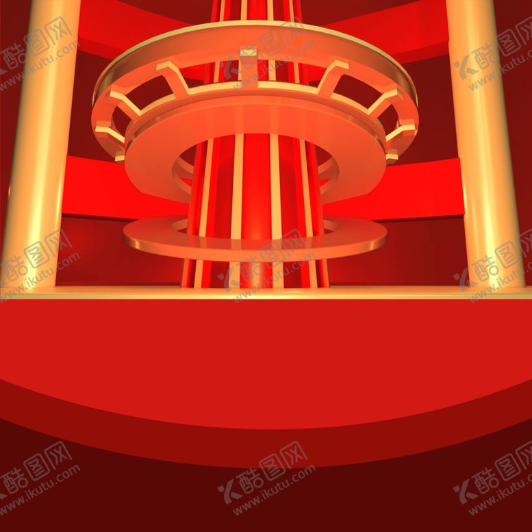 编号：44105410301531004063【酷图网】源文件下载-电商立体场景