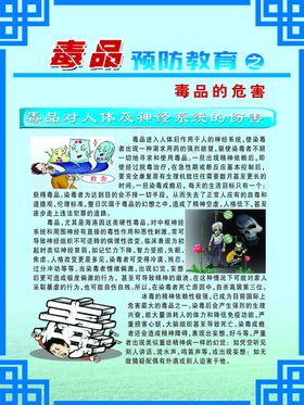 禁毒展板