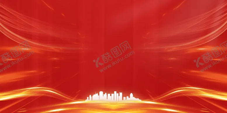 编号：24661103062346208511【酷图网】源文件下载-红色模板