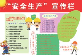 安全海报宣传图