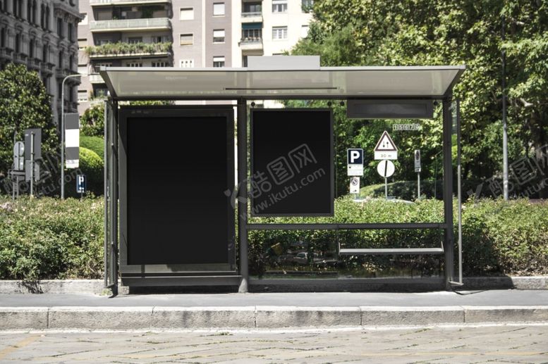 编号：38755509162111017777【酷图网】源文件下载-公交站台广告
