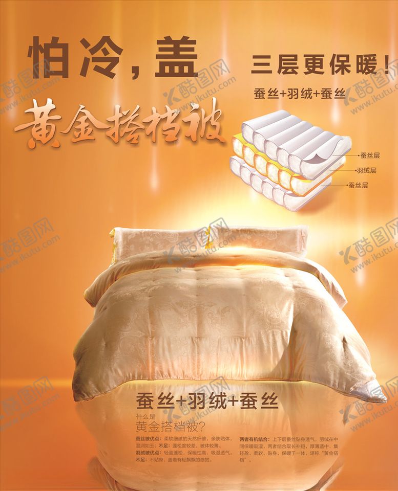 编号：57561405161819155540【酷图网】源文件下载-金桑蚕丝被