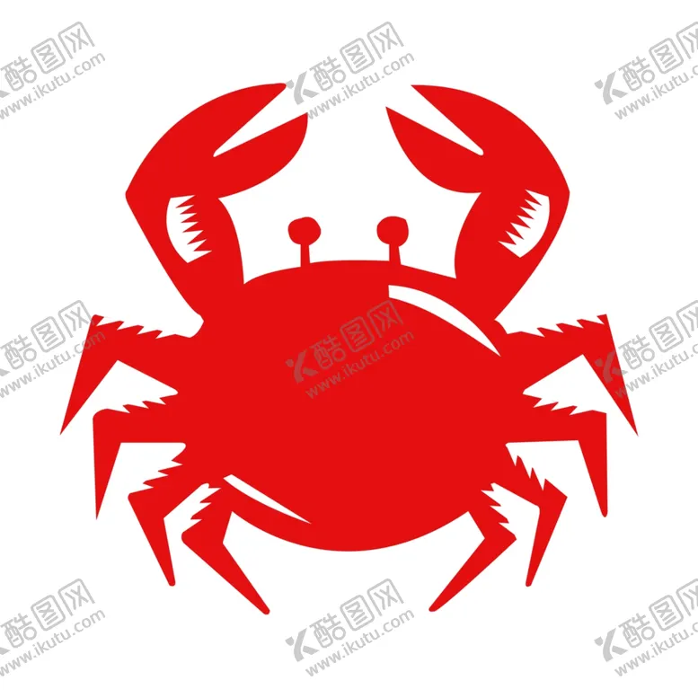 编号：66112301131159263430【酷图网】源文件下载-卡通螃蟹