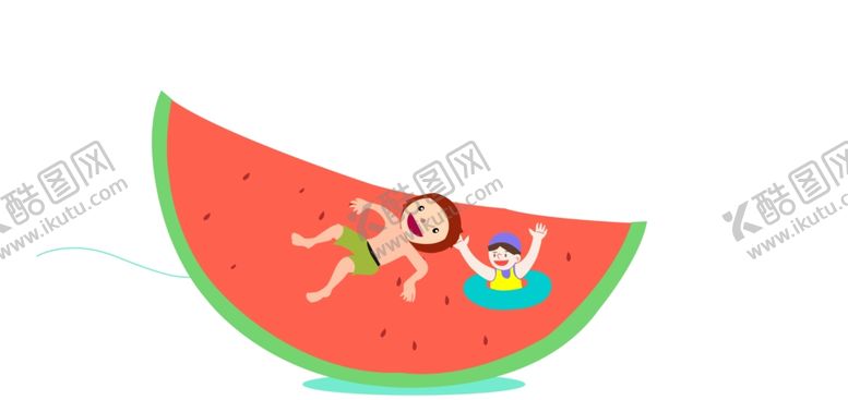 编号：53653110101049145058【酷图网】源文件下载-初夏清新西瓜