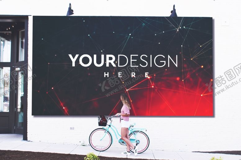 编号：33178810050039041262【酷图网】源文件下载-户外广告牌样机
