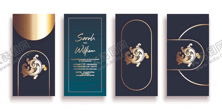 编号：63420109241457475451【酷图网】源文件下载-时尚邀请卡