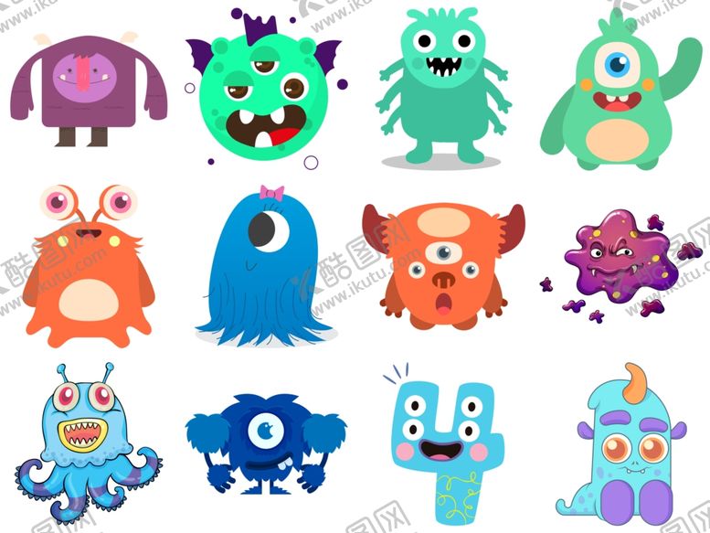 编号：68152409101501449479【酷图网】源文件下载-小怪物
