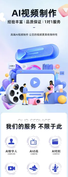 视频制作电商详情页