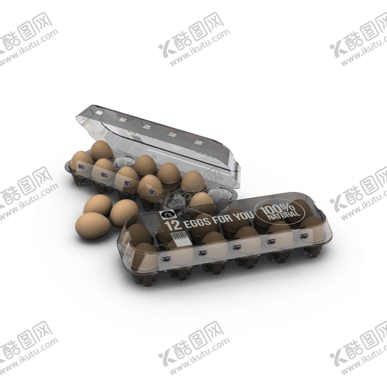 编号：93502001240306183878【酷图网】源文件下载-鸡蛋外包装盒