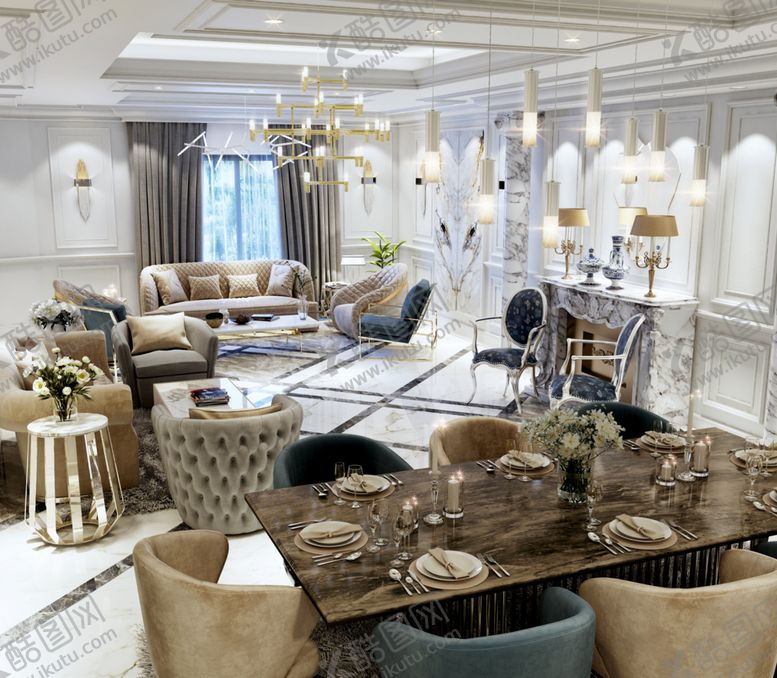 编号：70520809121725533796【酷图网】源文件下载-室内装饰效果图