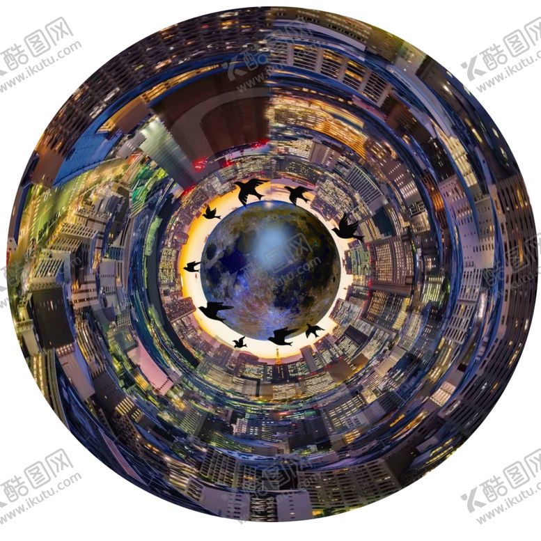 编号：14293810312228445673【酷图网】源文件下载-极坐标海报