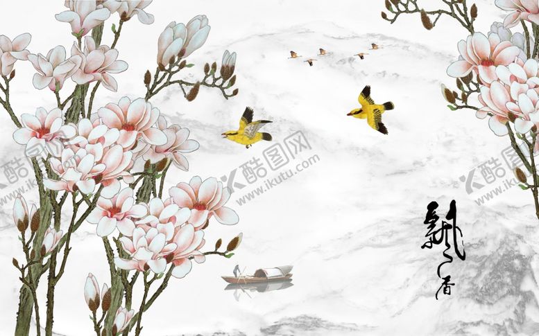 编号：52961204302006302517【酷图网】源文件下载-花开富贵