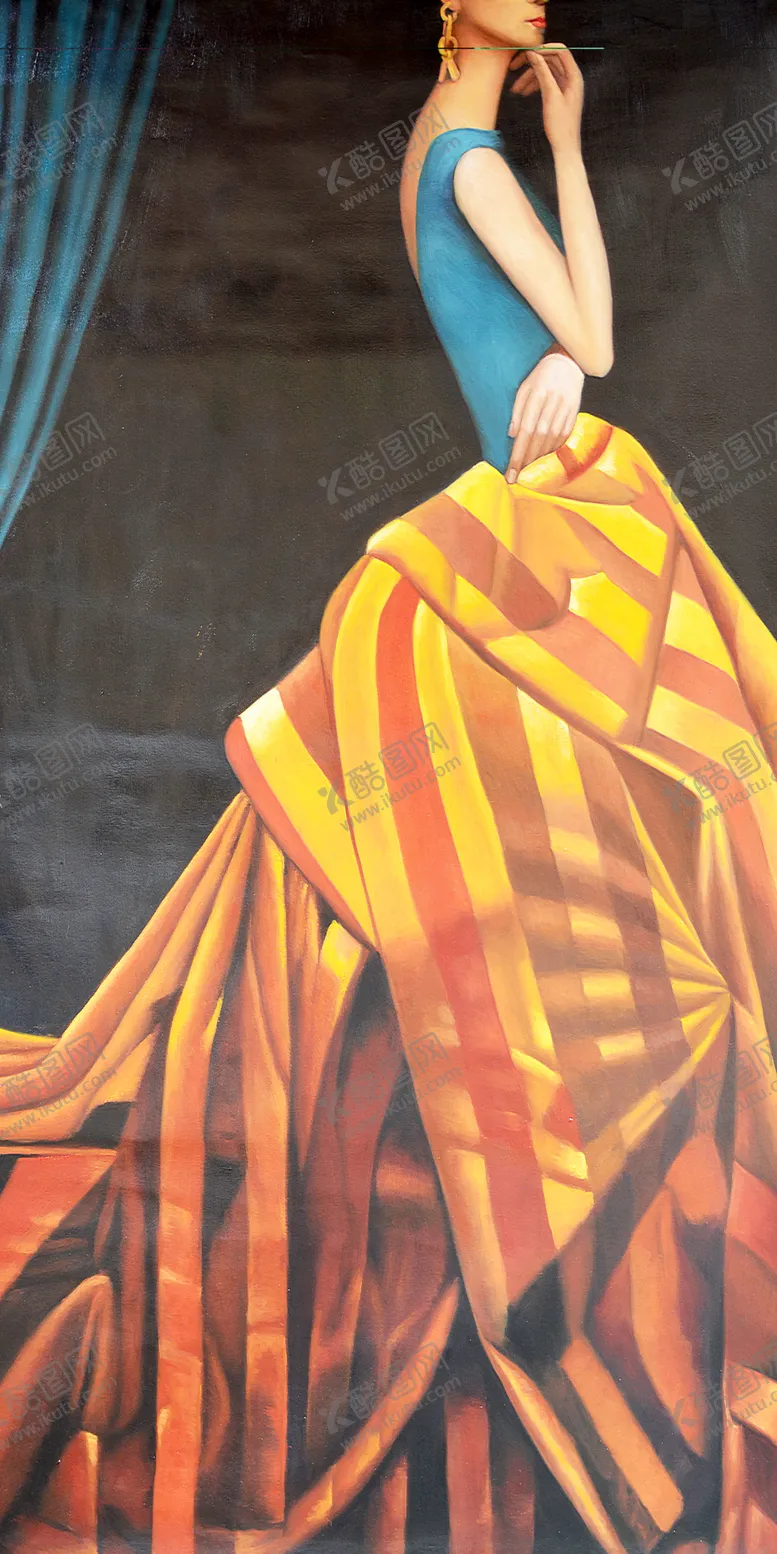 编号：82079106300755493260【酷图网】源文件下载-美女装饰画