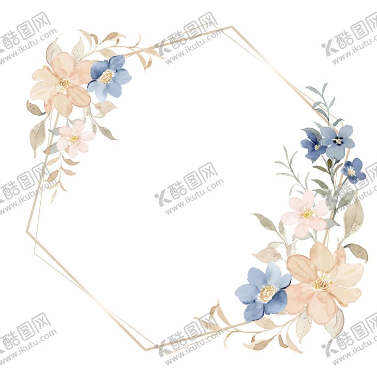 编号：48491112151207082233【酷图网】源文件下载-水彩花卉