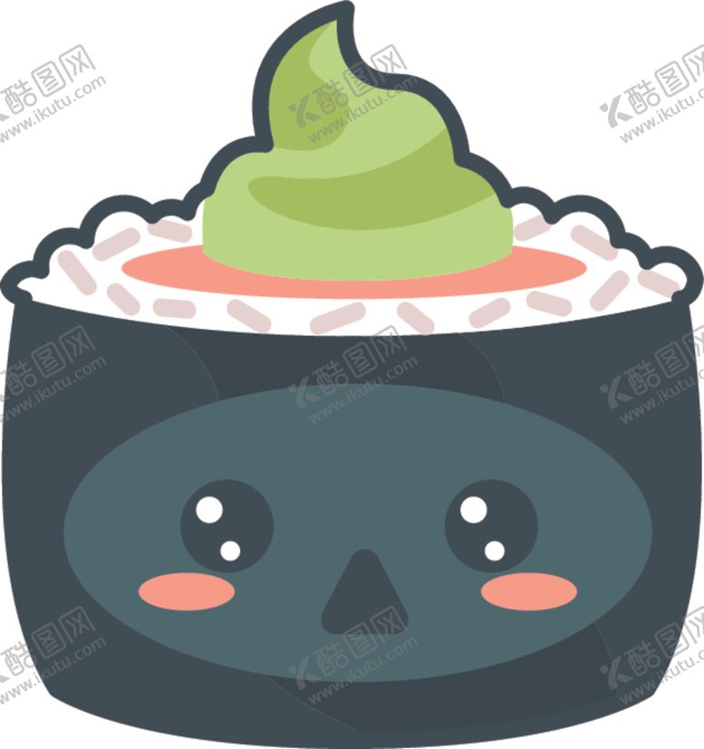 编号：12031710210001376495【酷图网】源文件下载-卡哇伊美食