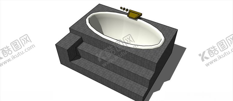编号：85195510302120446393【酷图网】源文件下载-浴缸模型