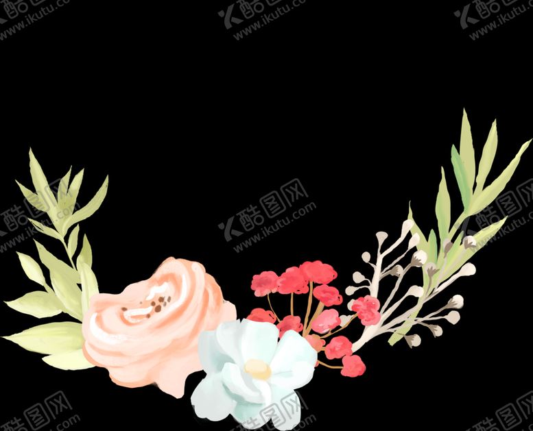 编号：66042709192141545225【酷图网】源文件下载-手绘花卉