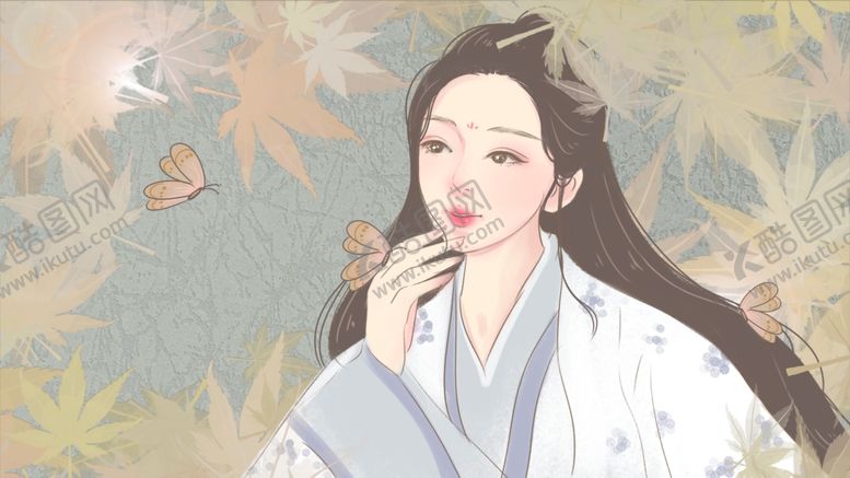 编号：32221610181914329479【酷图网】源文件下载-古风古典美女