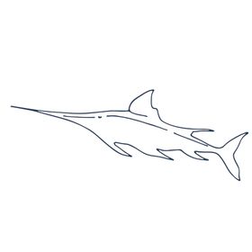 手绘海洋生物