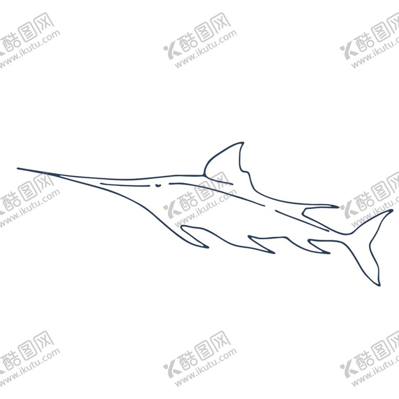 编号：36893107080202302454【酷图网】源文件下载-手绘海洋生物