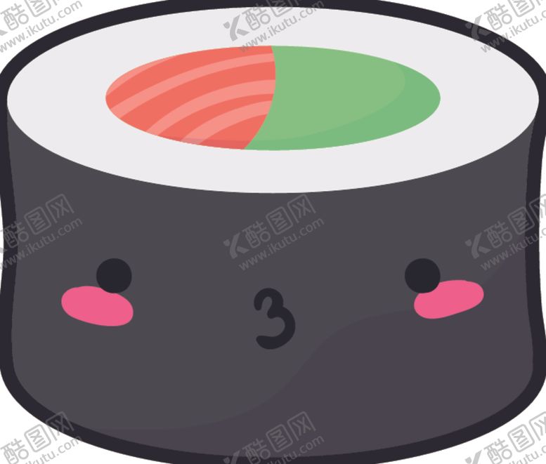 编号：48942609270436021988【酷图网】源文件下载-卡哇伊美食